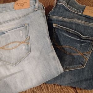 Practly brand new ambercrombie and Finch jeans